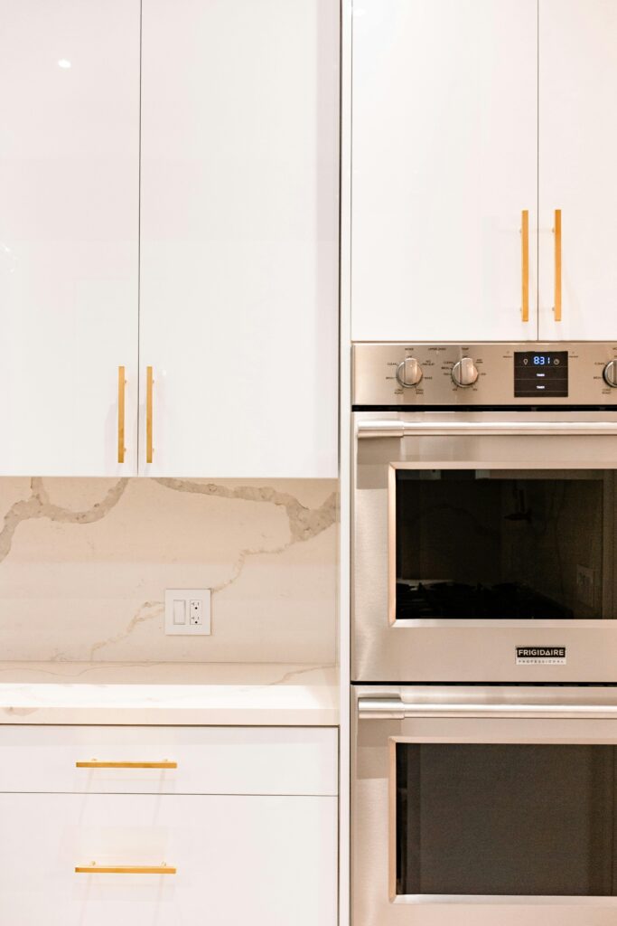 Kitchen renovation in Georgetown, TX with updated cabinets and countertops